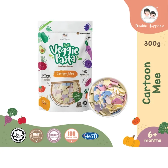 Cartoon Mee Veggie Pasta, Perfect for Fiber-rich Meals & Cooking.