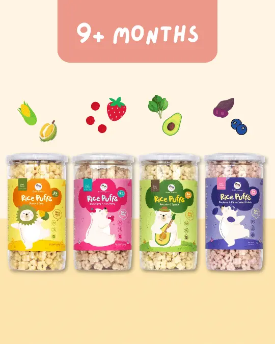 Rice Puffs for Babies – Double Happiness