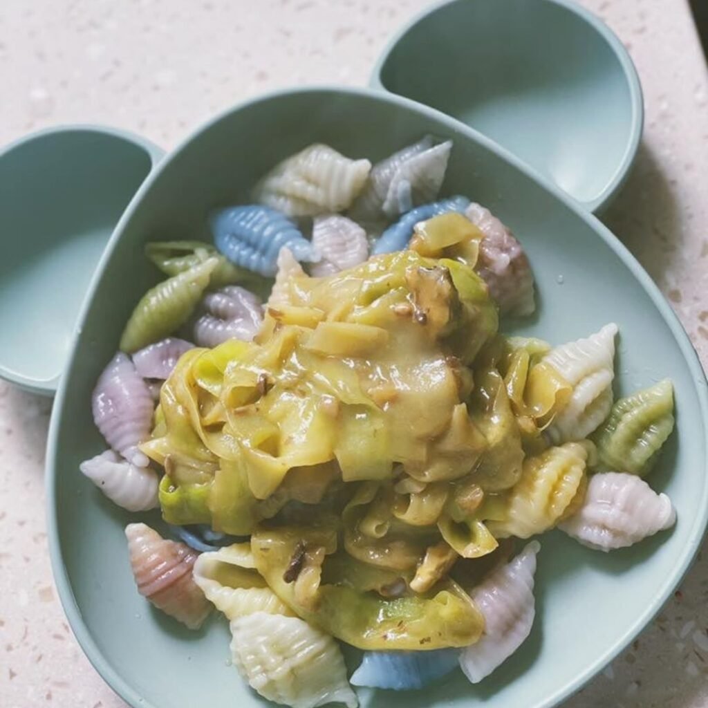 Doublehappinessasiafoods_babyfoodrecipe_broth_seasoning_blw_fingerfood_toddlermeal_baby_zucchini_mushroom_cream_pasta
