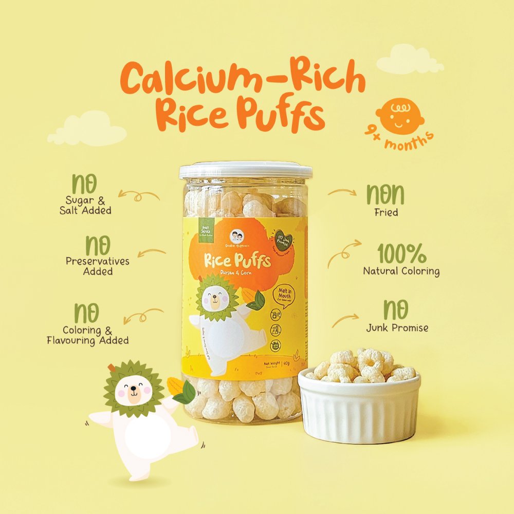 Rice Puffs (Durian & Corn) - Image 2
