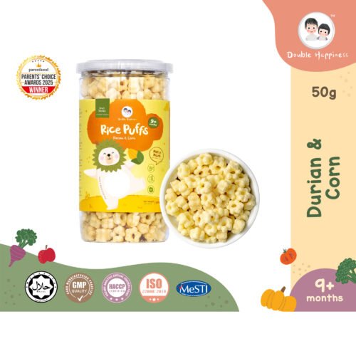 Rice Puffs (Durian & Corn)
