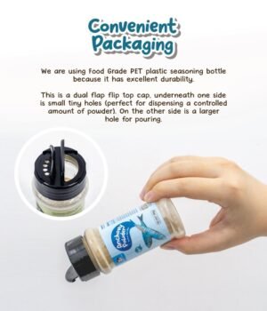 Double Happiness Baby Seasoning Anchovy Powder 40g Double Happiness Baby Seasoning Anchovy Powder 6 months baby powder baby food powder Halal HACCP GMP MeSTI ISO 22000 Serbuk Bayi 6 bulan makanan bayi 宝宝辅食粉 6个月宝宝