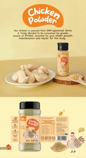 Double Happiness Baby Seasoning Chicken Powder 40g Double Happiness Baby Seasoning Chicken Powder 6 months baby powder baby food powder Halal HACCP GMP MeSTI ISO 22000 Serbuk Bayi 6 bulan makanan bayi 宝宝辅食粉 6个月宝宝