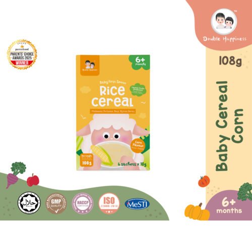 Baby First Spoon Rice Cereal Corn