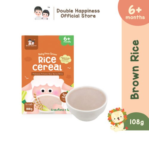Baby First Spoon Rice Cereal Brown Rice